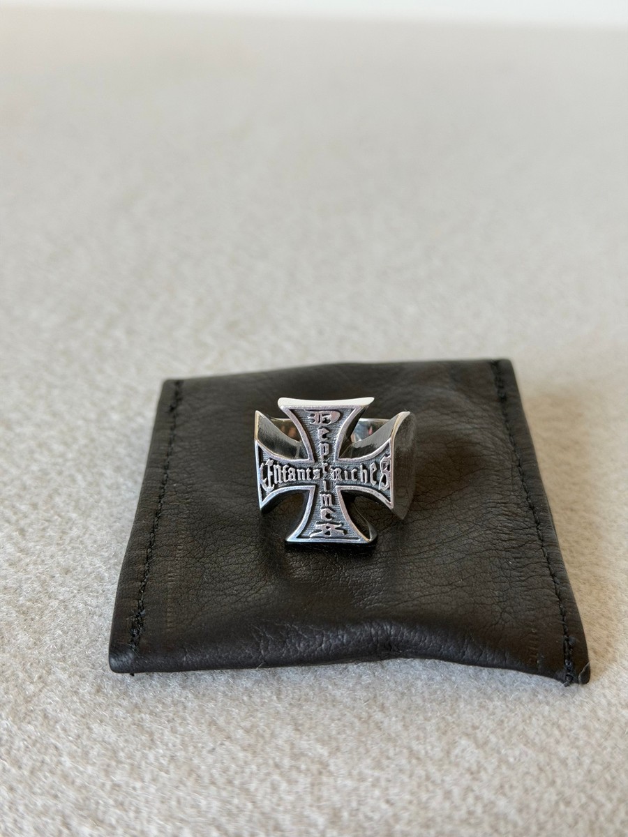 Enfants Riches Deprimes Cross Ring - Size 10 - Silver - NEW | eBay