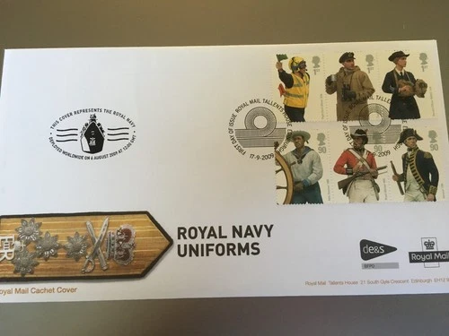 GB STAMPS RARE FIRST DAY COVER 2009 ROYAL NAVY ROYAL MAIL SPECIAL ISSUE