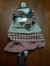 Primitives by Jennifer Steffa 20" Cloth doll New with TAG...