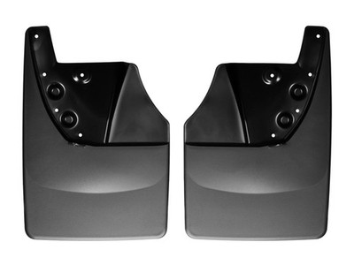 WeatherTech Custom No-Drill MudFlaps for 2014-2021 - Toyota Tundra - Rear Pair