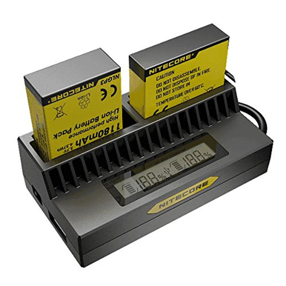 NITECORE UGP4 Intelligent USB Charger for GoPro Hero 3/4 AHDBT-401/302/301/201 - Image 2 of 4