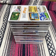 Lot of 16 Nintendo Wii Game Cases Empty OEM Authentic White Original Single Disc