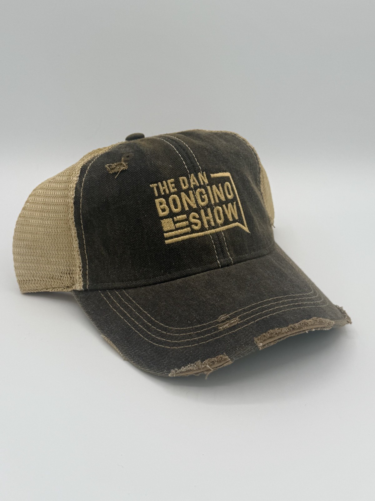 Dan Bongino Show Distressed Snapback Cap - Conservative Political Statement Hat