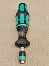 Wera Kraftform 7446 Hexagon Torque Screwdriver, 1/4 Head, 11.0-29lbs