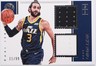 2017-18 Panini Encased #DJ-RR Ricky Rubio Dual Jerseys #/99