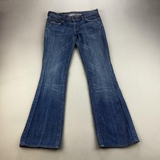 Citizens of Humanity Jeans Womens 27 Blue Denim Ingrid Low Waist Flare Leg USA