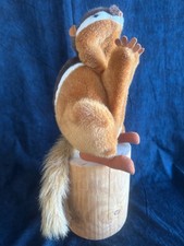 Folkmanis Chipmunk Full Body Realistic Puppet Squirrel Plush 10"