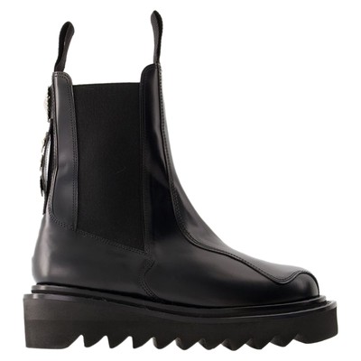Aj1146 Stiefel - Toga Pulla - Leder - Schwarz
