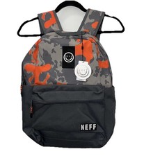 NEFF Structure 18    Backpack Gray Orange NWT