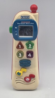 Vtg Vtech Little Smart Tiny Touch Phone Plus Electronic Learning Toy (Working)