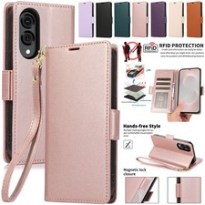 Magnetic Leather Wallet Case For Samsung A17 A57 A06 A16 A36 A56 A15 A55 A54 A53