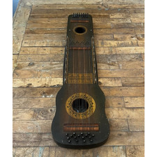 Antique Wood Ukelin 32 Strings Instrument Folk 1920s Manufacturer's Advertising
