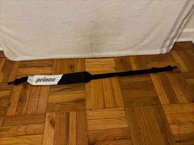Prince Tennis Racquet Bag Gray Black White Prince Logo Shoulder Strap Only
