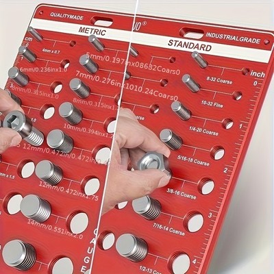 Cost-Effective Reliable High-Performance 1 Set Nut and Bolt Thread Checker Gauge