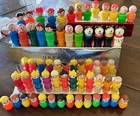 Vintage Fisher-Price Little People Large Lot 51 Plastic Figures no repeats Htf