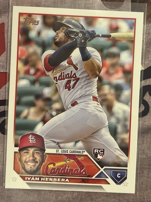 2023 Topps Series 1 - Ivan Herrera #58 (RC) St Louis Cardinals