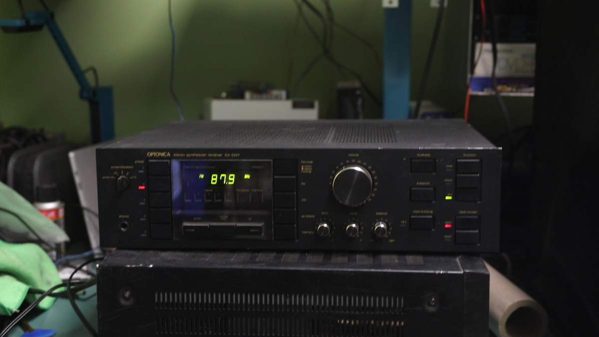 Optonica SA-5207 AM/FM Stereo Quartz Synthesizer Receiver- TESTED