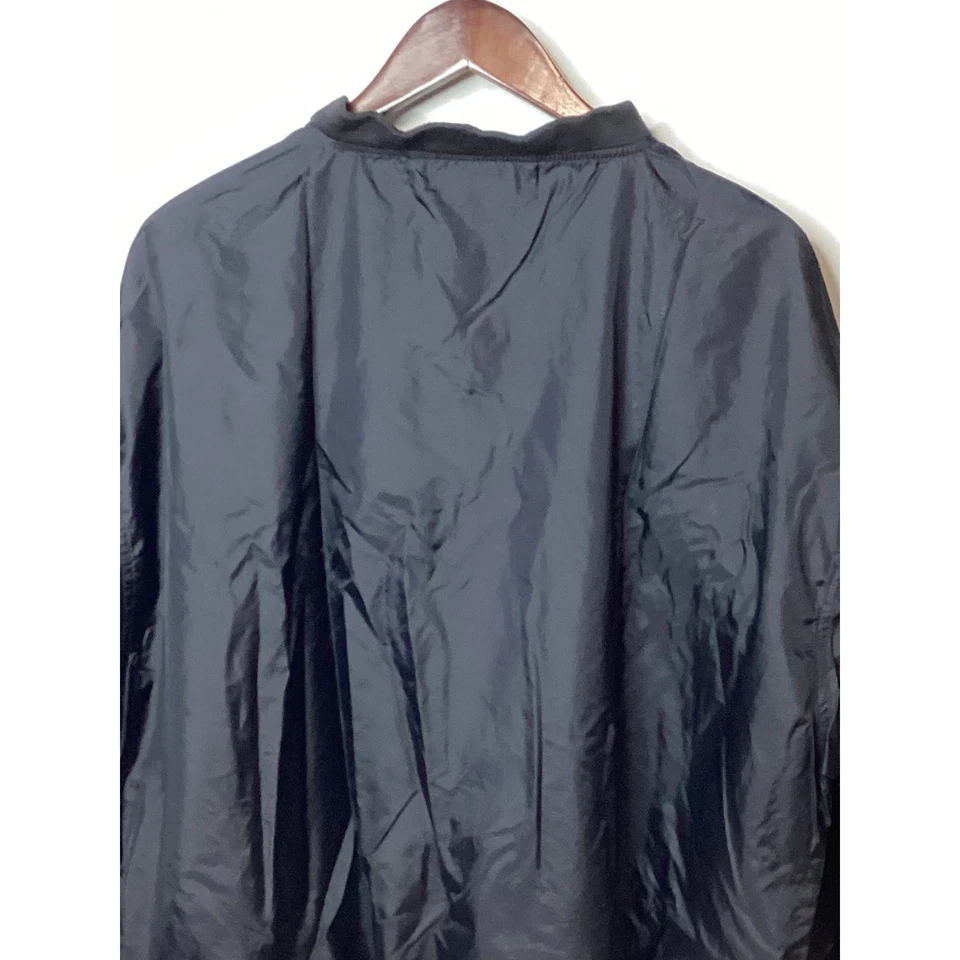 Chaqueta cortavientos vintage Totes repelente al agua de nailon pulóver cuello en V XL Foto 4 de 4