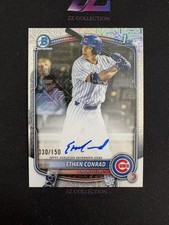 2025 Bowman Draft Ethan Conrad 1st 030/150 Chrome Prospect Auto Mojo -LYQ