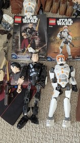 Lego Star Wars Buildable Figures 4 Pound Lot 75112 75121 75108 75534 75109 75524