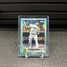 2022 Topps Chrome Update Aqua Refractor Sergio Alcantara /250 Padres #USC162