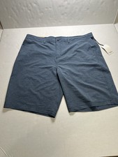Goodfellow Co Hybrid Swim Shorts Mens 40 Navy 9" Inseam UV Protection UPF 50