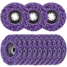 10 Pack Strip Discs Rust Remover Wheel Stripping Wheel for Angle Grinder Pain...