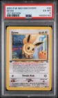2001 POKEMON NEO DISCOVERY 1ST EDITION #38 EEVEE PSA 6