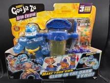 Heroes Of Goo Jit Zu Hero Creator Kit Glow In The Dark Tyro 3 Unique Goo Filling