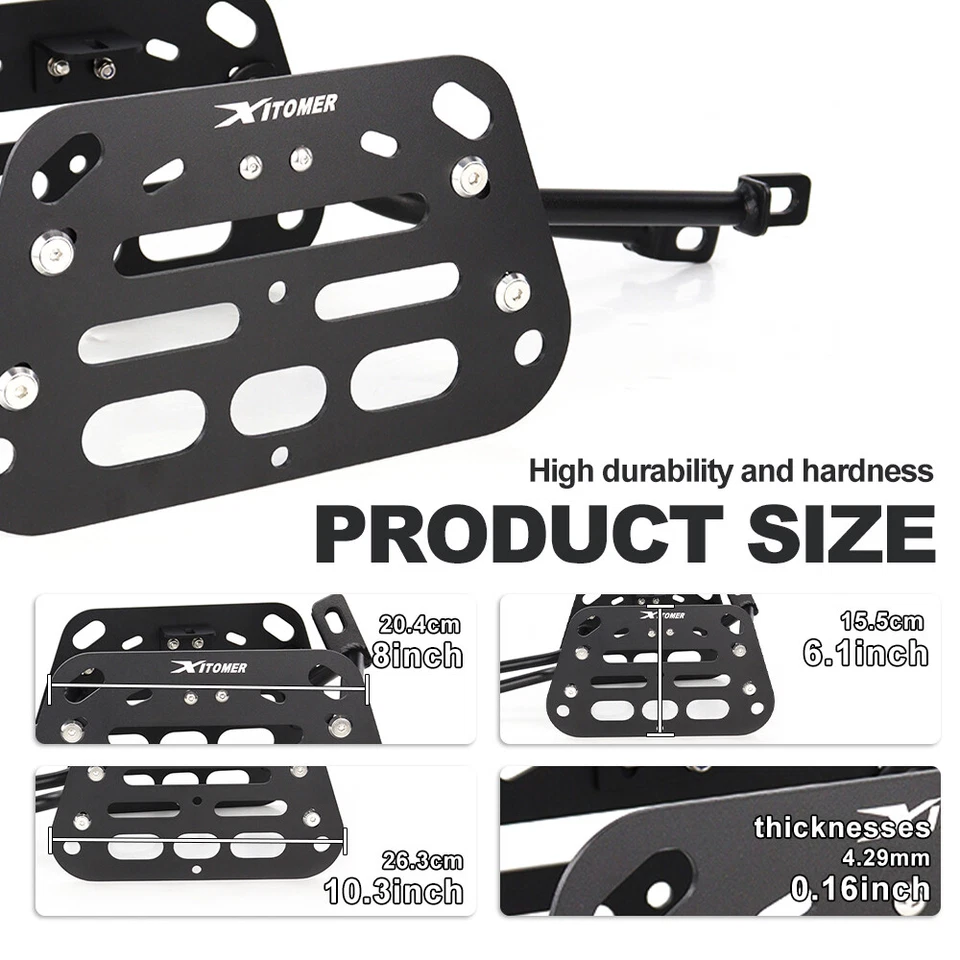 Fit For HONDA CB500F 2019-2024 Motorcycle Saddlebag Support Rack Pannier Rack - Image 4 of 4