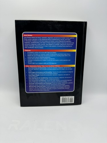A-5 AUTO BRAKES WORKBOOK By Chris Johanson & Martin T. Stockel 3rd Edition - Foto 3 di 6