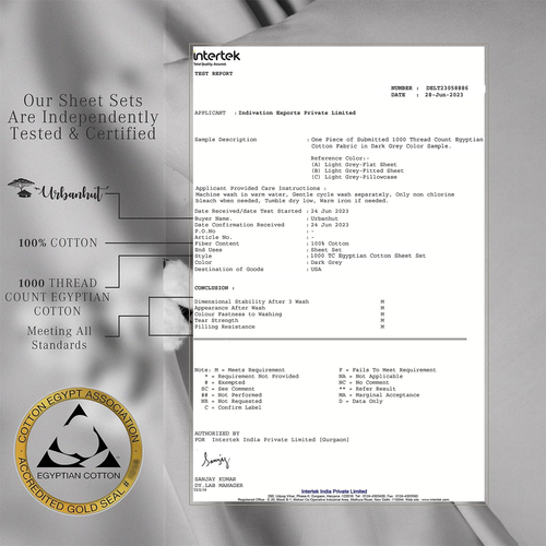 100% Egyptian Cotton Sheets - 1000 Thread Count California King Sheet Set (4Pc), - Bild 7 von 9