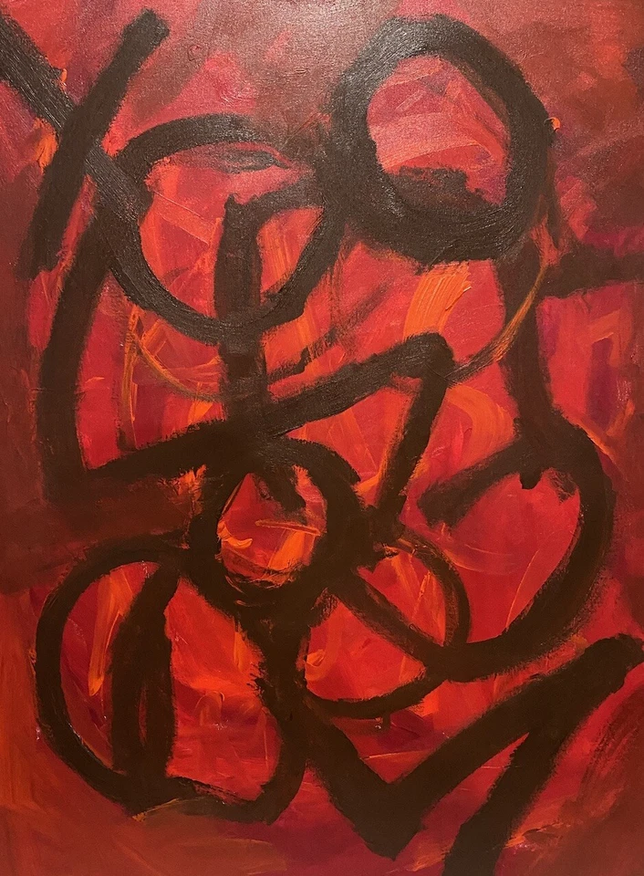 pintura abstracta extra grande Foto 2 de 3