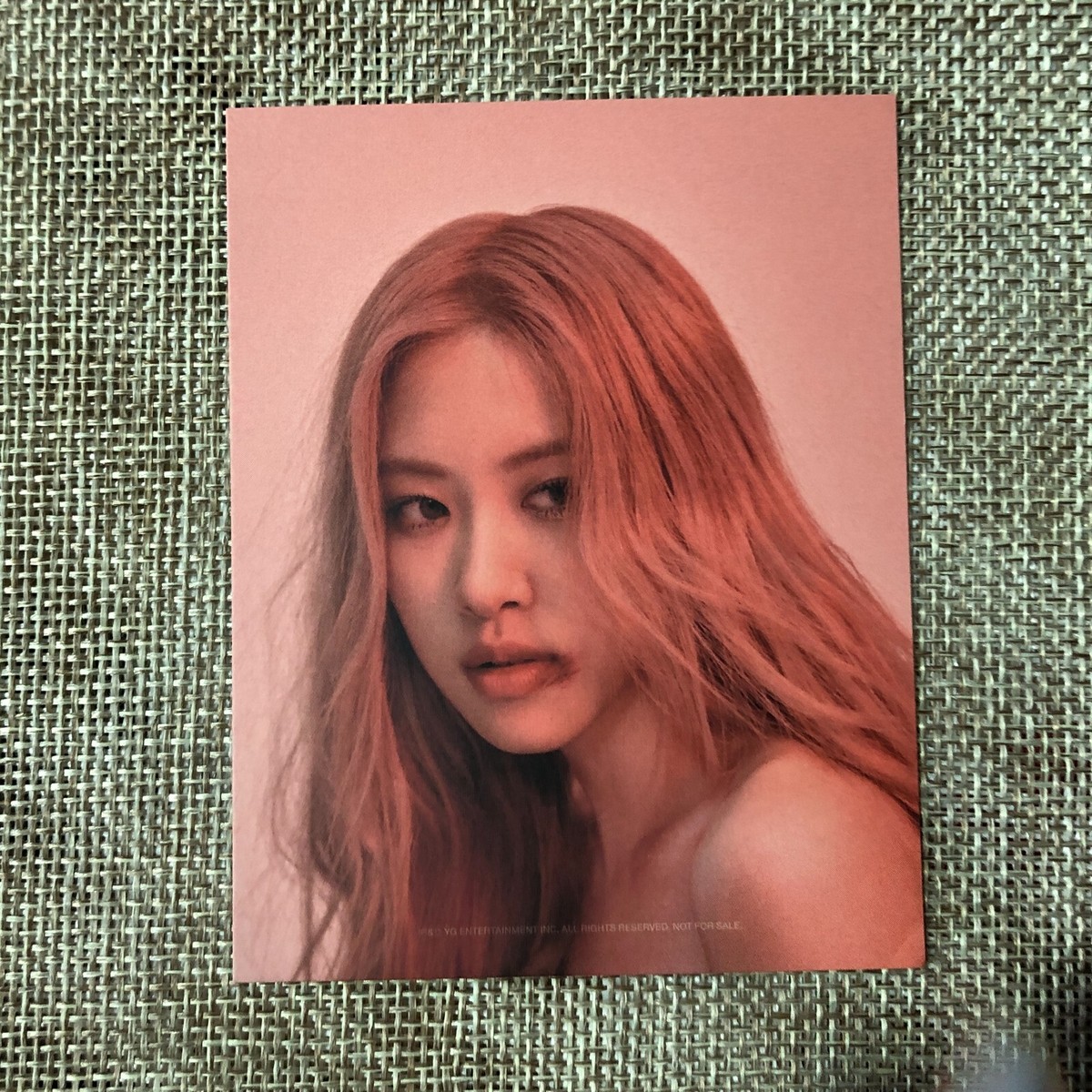 BLACKPINK ROSE #1 [Kill This Love] Official Puzzle Piece Photocard