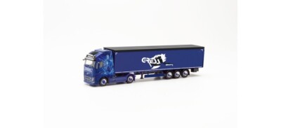 Volvo FH XL 20 + semi-remorque benne à fond mouvant Stam Transport