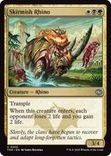 NM Skirmish Rhino, MTG, Tarkir Dragonstorm, Magic the Gathering, 224