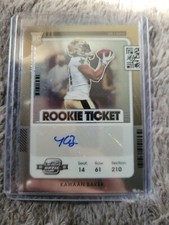 2021 Contenders Optic Rookie Ticket Autograph Kawaan Baker RC Auto WHC71