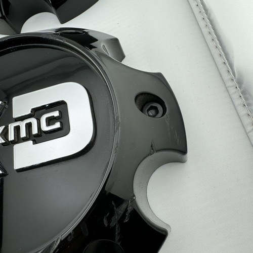 Set Of 4 KMC XD Rockstar Series Custom Wheel Center Caps 1079L145SB1-H42 824-145 - Picture 8 of 14