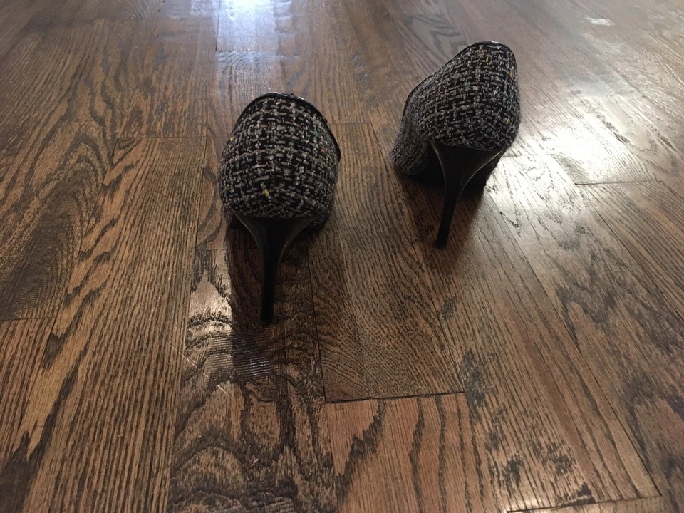 Женские разноцветные тканевые туфли-лодочки на шпильке Anne Michelle 8 - Изображение 4 из 4