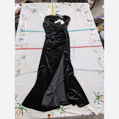 Women's Size Small Suede Evening Dress - Jiansha - Stylewe - Picture 3 of 7