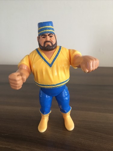 AKEEM WWF / WWE Wrestling Figure Hasbro 1990s Vint...