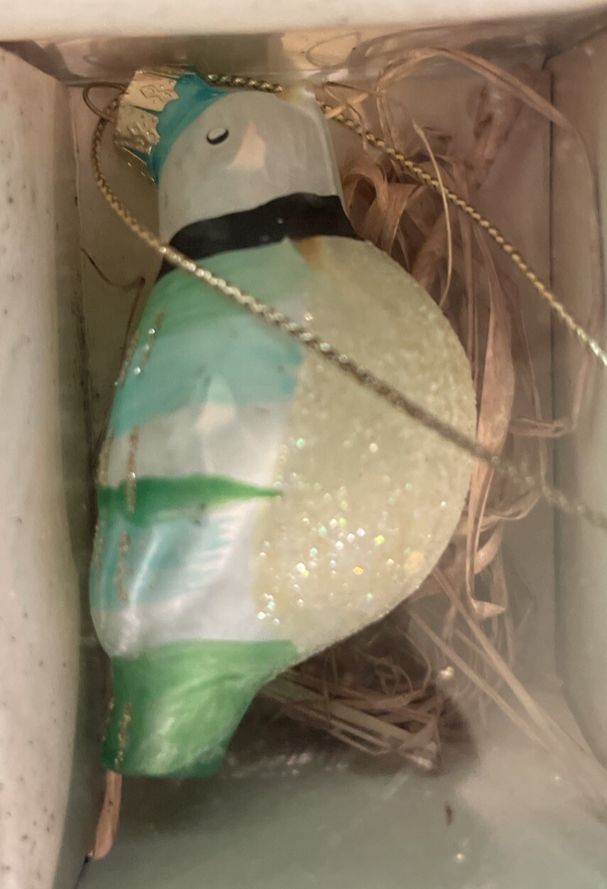 6 Bird Ornaments eBay