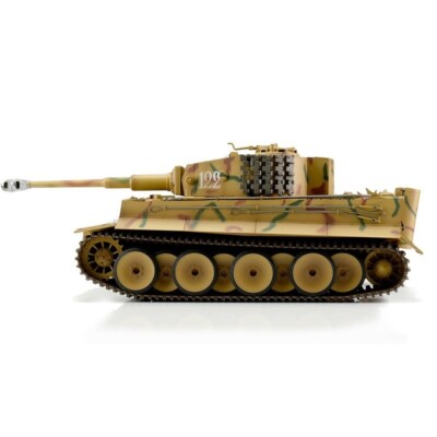 1:16 Torro WSN German Tiger I RC Tank Infrared 2.4GHz Camo Play