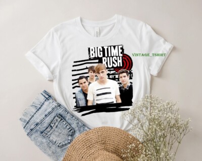 Vintage Big Time Rush Summer Tour 2012 Cotton White All Size Unisex Shirt