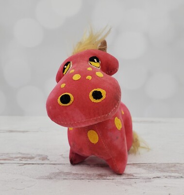 Vintage 1970 Russ Wallace Berrie Pink Hippo Plush Dream Pet | eBay