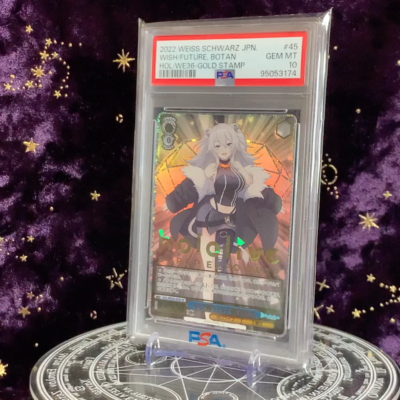 PSA 10 Weiss Schwarz Hololive Botan Shishiro Super Expo 2022 SP