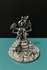 Meier Rawcliffe Pewter Idol Theft Warrior Battle Undead Diorama Figurine OOP D D