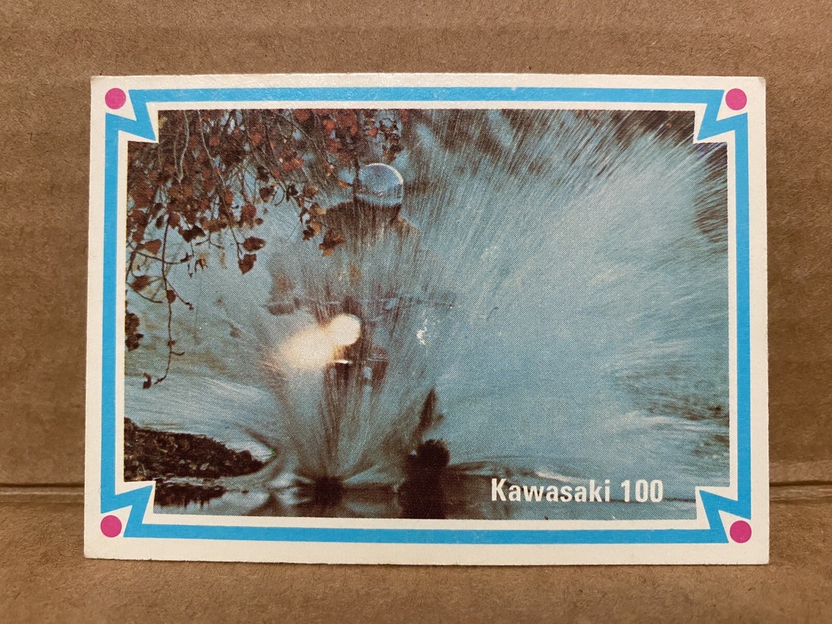 Kawasaki 100 Vintage Motorcycle Trading Card GT03512 | eBay