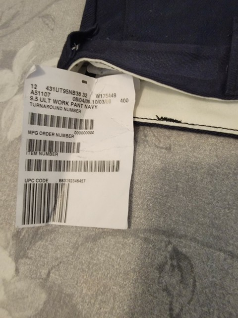 Nomex 2112 Workrite 34 X 32 Flame 