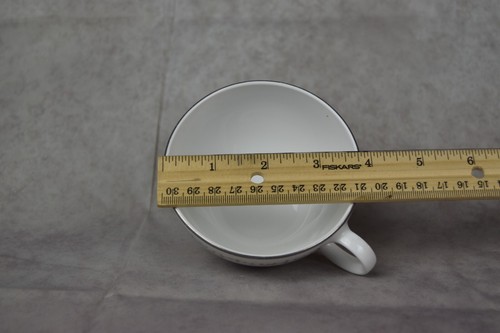 Vintage Centura by Corning Platinum Scroll Flat Cup Mug TEA CUP - Picture 8 of 8